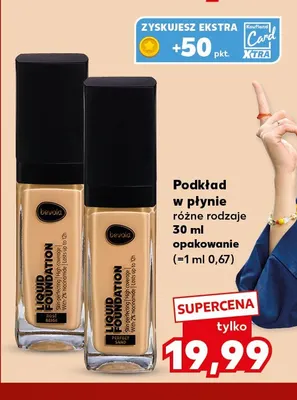 Podkład w płynie Bevola promocja w Kaufland