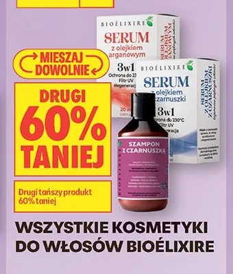 Kosmetyki do włosów Bioélixire promocja w Biedronka