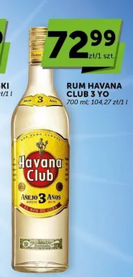 Rum Havana Club 3 YO promocja w Euro Sklep