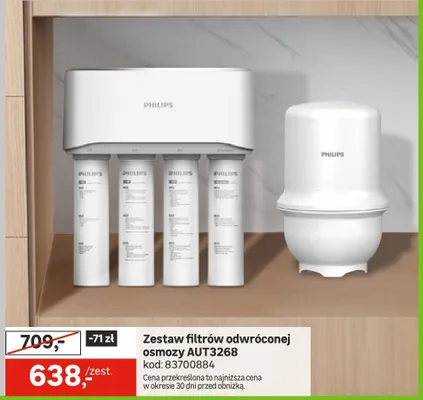 Zestaw filtrów odwróconej osmozy AUT3268 promocja w Leroy Merlin