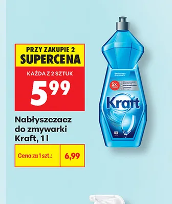 Nabłyszczacz do zmywarki Kraft promocja w Biedronka