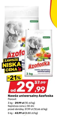 Nawóz uniwersalny Azofoska promocja w Bricomarche
