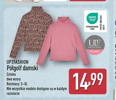 Półgolf damski Up2fashion promocja w Aldi