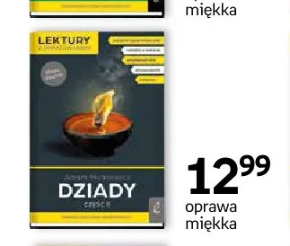 Książka Dziady Adam Mickiewicz oprawa miękka promocja w Empik