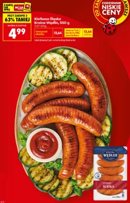 Kiełbasa Śląska Kraina Wędlin promocja w Biedronka