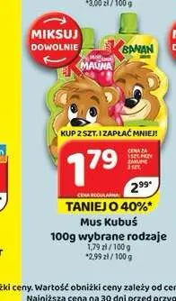 Mus Kubuś Malina promocja w Delfin