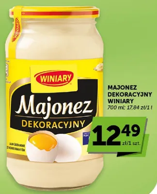 Majonez dekoracyjny promocja w Groszek