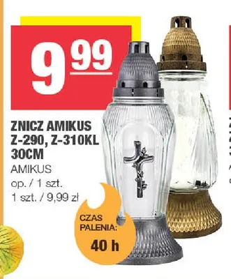 Znicz Amikus Z-310KL 30 cm promocja w SPAR