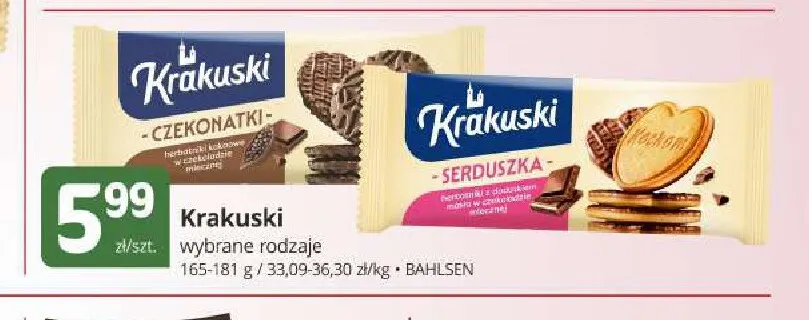 Herbatniki Krakuski Serduszka promocja w Marketvita