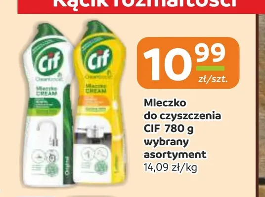 Mleczko do czyszczenia Cif promocja w Gama