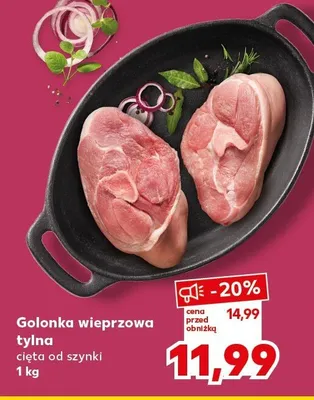 Golonka wieprzowa tylna ciało od szynki promocja w Kaufland