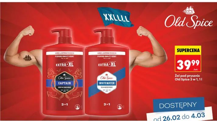 Żel pod prysznic 3 w 1 promocja w Biedronka