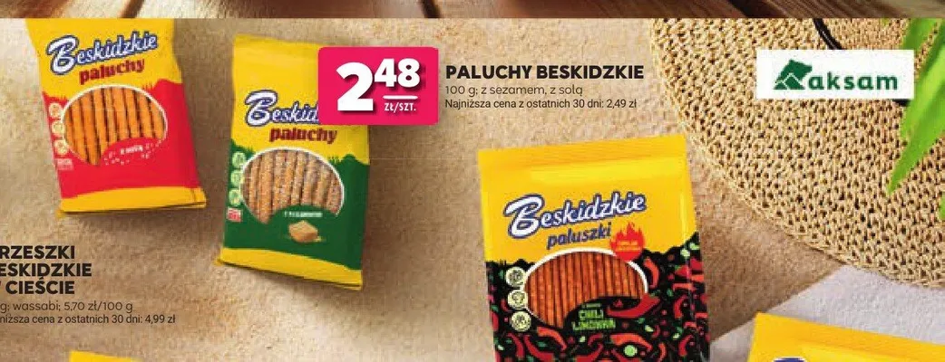 Paluchy Beskidzkie z solą promocja w Stokrotka