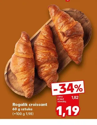 Rogalik croissant promocja w Kaufland