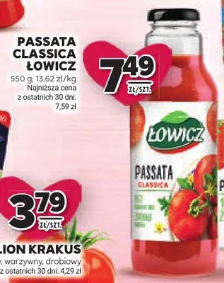 Passata classica Łowicz promocja w Stokrotka