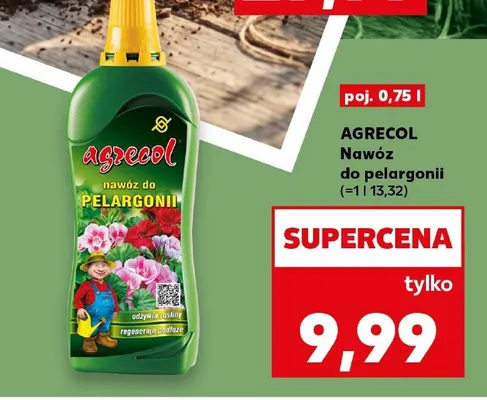 Nawóz do pelargonii Agrecol promocja w Kaufland