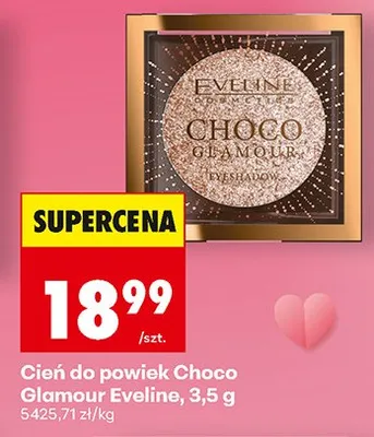 Cień do powiek Choco Glamour Eveline promocja w Biedronka