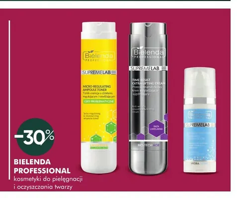 Kosmetyki do pielęgnacji i oczyszczania twarzy Bielenda Professional promocja w Super-Pharm