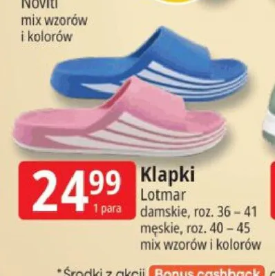 Klapki Lotmar promocja w Leclerc