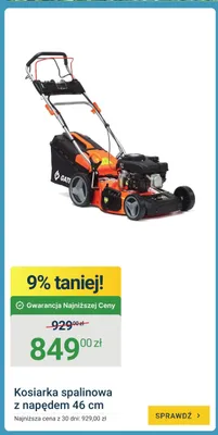 Kosiarka spalinowa z napędem 46 cm Gator promocja w ERLI