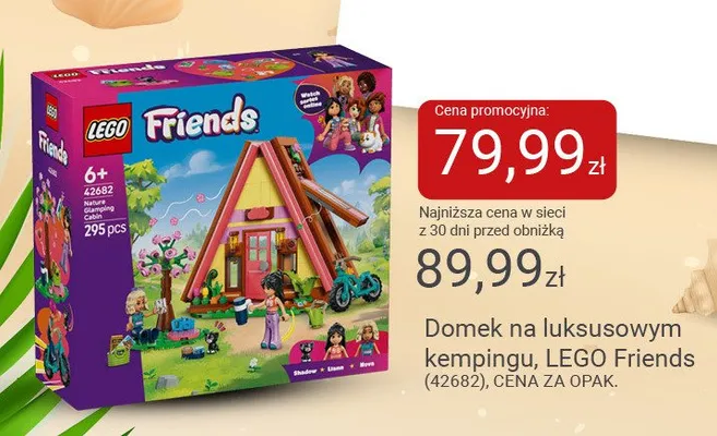Domek na luksusowym kempingu LEGO Friends promocja w Smyk