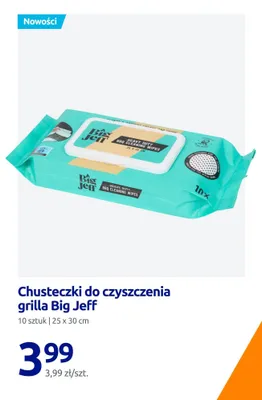 Chusteczki do czyszczenia grilla promocja w Action