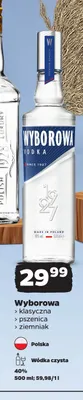 Wódka Wyborowa pszenica promocja w Netto