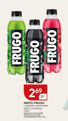 Napój Frugo różowy FoodCare promocja w Chata Polska