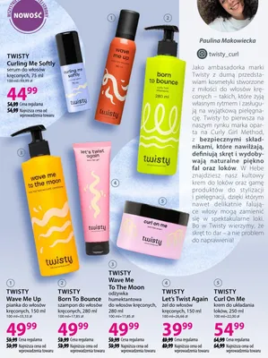 Serum do włosów kręconych Curling Me Softly TWISTY promocja w Hebe