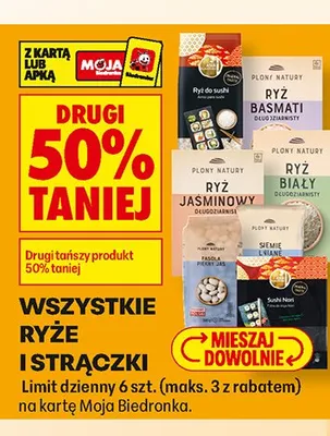 Ryż do sushi Plony Natury promocja w Biedronka