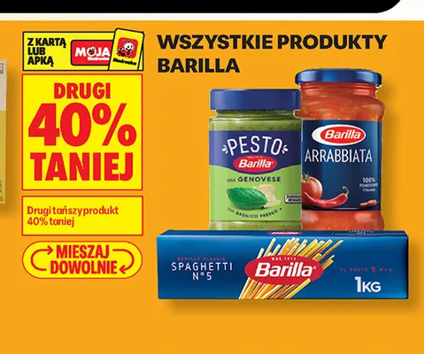 Produkty Barilla promocja w Biedronka