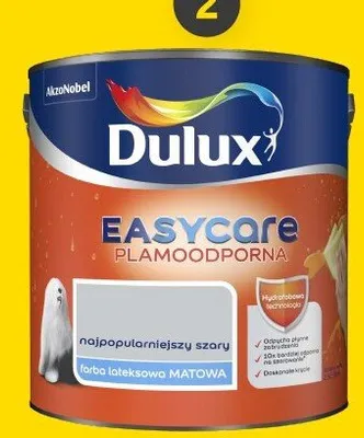 Farba kolorowa Dulux EasyCare 2,5 l promocja w Castorama