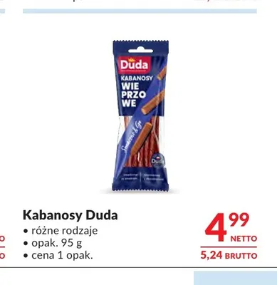 Kabanosy Duda promocja w Makro