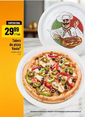 Talerz do pizzy promocja w POLOmarket