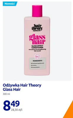 Odżywka Hair Theory Advanced Glass Hair Gloss Effect Conditioner promocja w Action