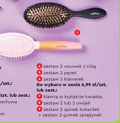 Szczotka do włosów promocja w Biedronka