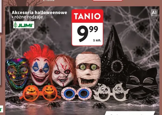 Akcesoria halloweenowe Jumi promocja w Intermarche