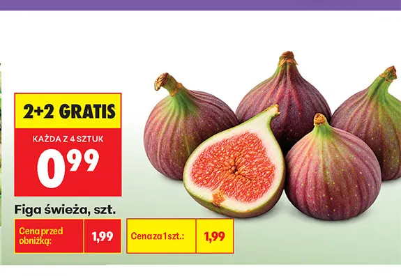 Figa świeża promocja w Biedronka