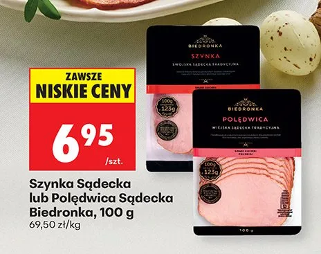 Szynka sądecka promocja w Biedronka