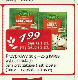Przyprawy Kamis promocja w CEZAR Delikatesy