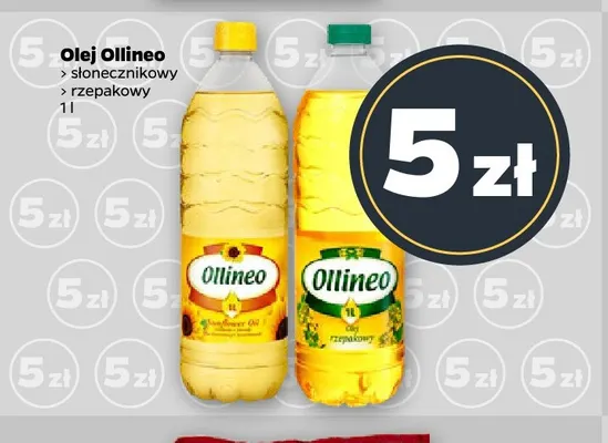 Olej słonecznikowy Ollineo promocja w Netto