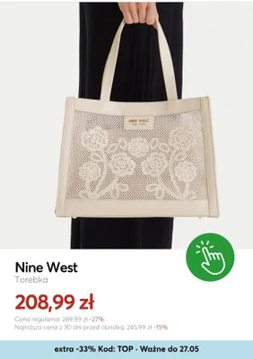 Torebka Nine West promocja w eobuwie.pl