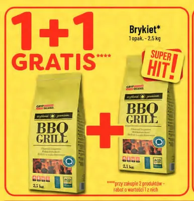 Brykiet Gryfskand Bbq Grill promocja w POLOmarket