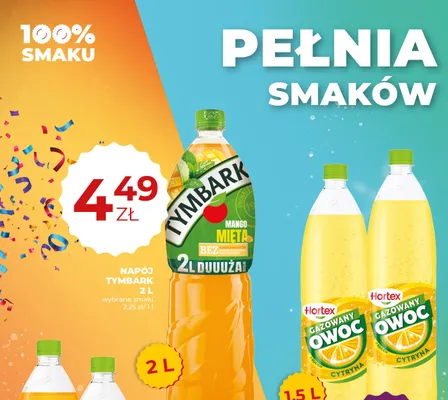 Napój Tymbark 2L Mango Mięta promocja w Duży Ben