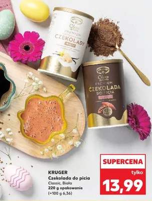 Czekolada do picia Classic, Biała promocja w Kaufland