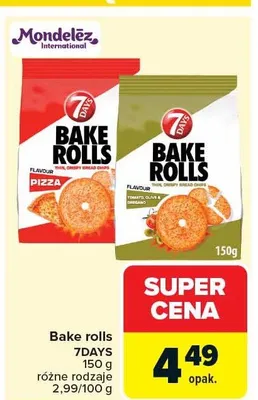 Bake rolls 7Days promocja w Carrefour