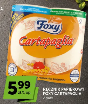 Ręcznik papierowy Foxy Cartapaglia promocja w ABC