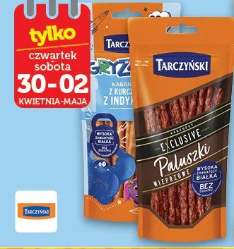 Kabanosy z kurczaka Tarczyński promocja w TOPAZ
