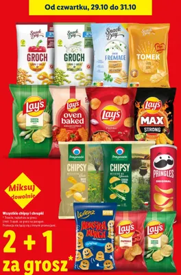 Chipsy Weekend na Mazurach cebulka dymka Przysnacki promocja w Lidl