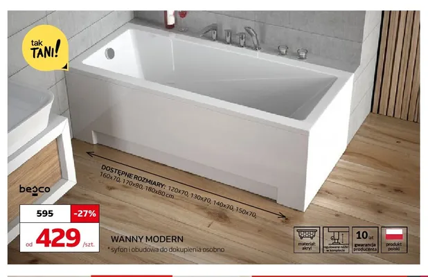 Wanna Modern Besco promocja w Komfort